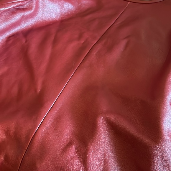 Vintage Roots Burgundy Leather Jacket - Picture 3 of 6